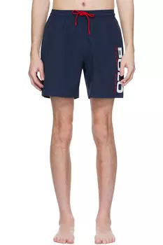 Шорты для плавания Traveller Classic темно-синего цвета 14,5 см Polo Ralph Lauren