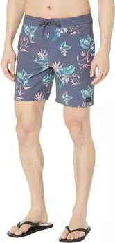 Шорты для плавания Tropic Vision Layday 18 дюймов Rip Curl, темно-синий