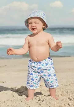 Шорты для плавания TURTLE WITH NAPPY JoJo Maman Bb, цвет blue