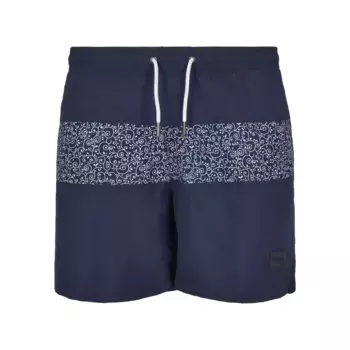 Шорты для плавания Urban Classics Block Pattern, синий