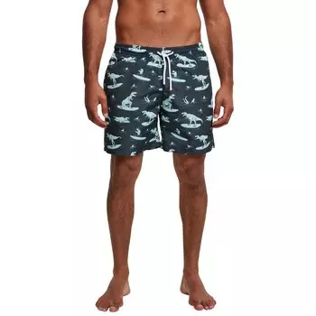 Шорты для плавания Urban Classics Pattern, синий