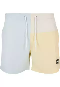 Шорты для плавания URBAN CLASSICS " Urban Classics Men's 3 Block Swim Shorts", кремовый