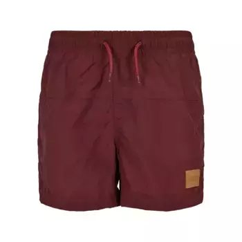 Шорты для плавания URBAN CLASSICS «Urban Classics Men's Boys Block Swim Shorts», цвет cherry
