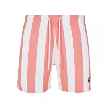 Шорты для плавания URBAN CLASSICS " Urban Classics Men's Pattern Swim Shorts", розовый