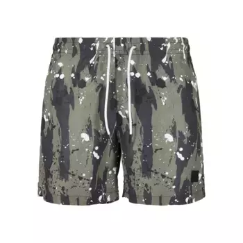 Шорты для плавания URBAN CLASSICS " Urban Classics Men's Pattern Swim Shorts", цвет White Dot Camo Aop