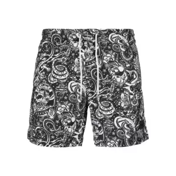 Шорты для плавания URBAN CLASSICS " Urban Classics Men's Pattern Swim Shorts", цвет Tattoo Aop