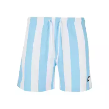 Шорты для плавания URBAN CLASSICS " Urban Classics Men's Pattern Swim Shorts", цвет Balticbluebarstripe