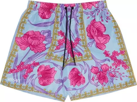 Шорты для плавания Versace Printed Swimshorts 'Purple/Pink', фиолетовый