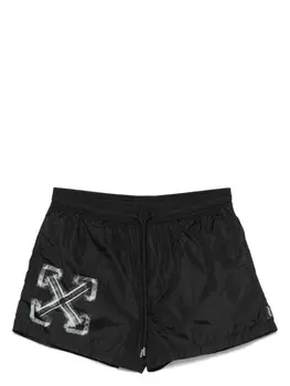 Шорты для плавания Vibe Arrow Off-White, черный