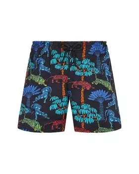 Шорты для плавания Vilebrequin Tiger Leap, черный