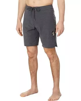 Шорты для плавания VISSLA Solid Sets 18.5", цвет Phantom