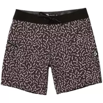 Шорты для плавания Volcom Asphalt Beach Mod 18 Swimming Shorts, серый
