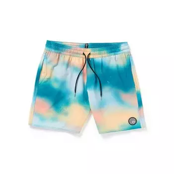 Шорты для плавания Volcom Baffle Trunk 17 Swimming Shorts, синий