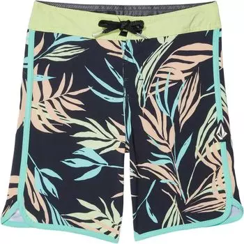 Шорты для плавания Volcom Bleeding Leaf Mod, черный