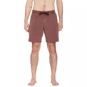 Шорты для плавания Volcom Center 17, коричневый