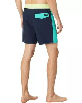 Шорты для плавания Volcom Down Time Liberators 17" Boardshorts, цвет Mediterranean