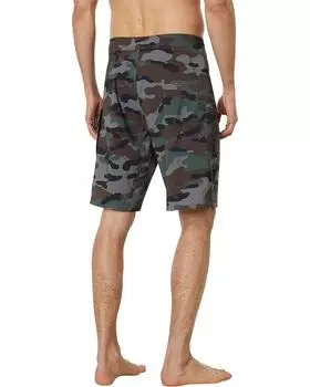 Шорты для плавания Volcom July 4th Mod 20" Boardshorts, цвет Army Green Combo