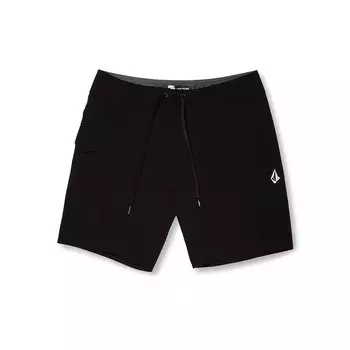Шорты для плавания Volcom Lido Solid Mod 18 Swimming Shorts, черный