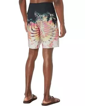 Шорты для плавания Volcom Mad Wash Mod 19" Boardshorts, цвет Whitecap Grey