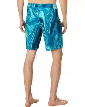 Шорты для плавания Volcom Psyche Marble Mod 19" Boardshorts, цвет Coastal Blue