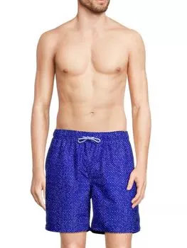 Шорты для плавания в горошек Tailorbyrd, синий