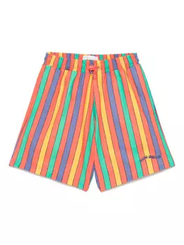 Шорты для плавания в полоску Bobo Choses, оранжевый