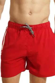 Шорты для плавания в вертикальную полоску RIPT Essentials, красный