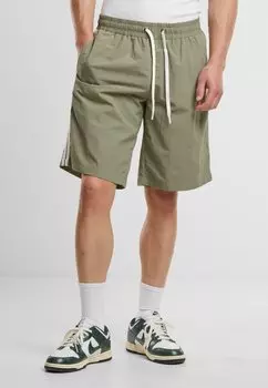 Шорты для плавания WITH PATCHED STRIPE Urban Classics, оливковый