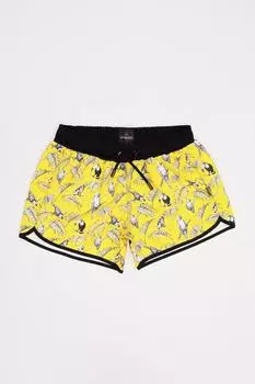 Шорты для плавания - Желтые - Слоган DYNAMO, желтый