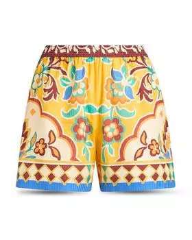 Шорты для пляжа Swim Cover Up Etro, желтый
