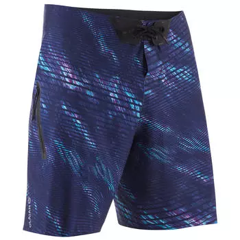 Шорты для серфинга 900 Long - темно-синий Olaian