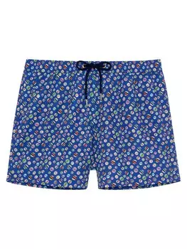 Шорты для серфинга HOM Beach Boxer Socoa, цвет Navy/Mixed colors