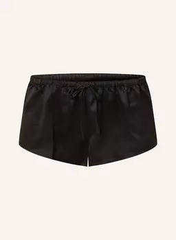 Шорты для сна play из атласа CHANTELLE, черный