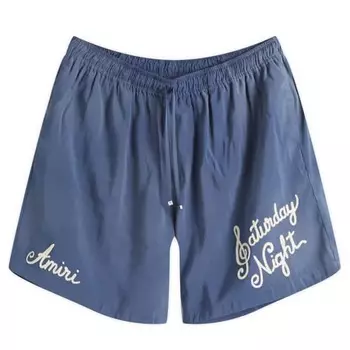 Шорты для субботнего вечера Amiri, синий