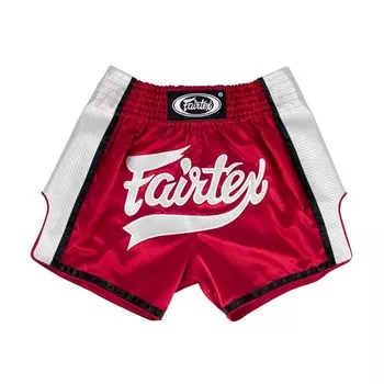 Шорты для тайского бокса Fairtex BS1704, размер M, красный