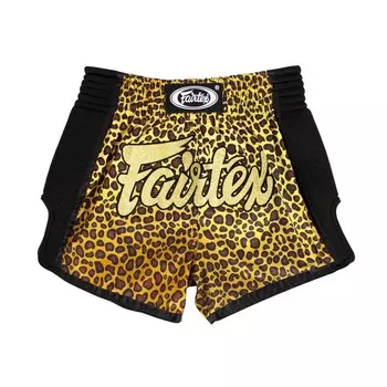 Шорты для тайского бокса Fairtex BS1709, размер XXXL, леопардовый