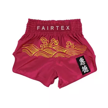 Шорты для тайского бокса Fairtex BS1910, размер M, красный