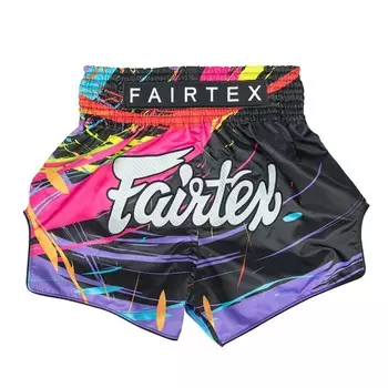 Шорты для тайского бокса Fairtex Bs1934 World Music, размер S, мультиколор