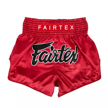 Шорты для тайского бокса Fairtex BS1936, размер XL, красный