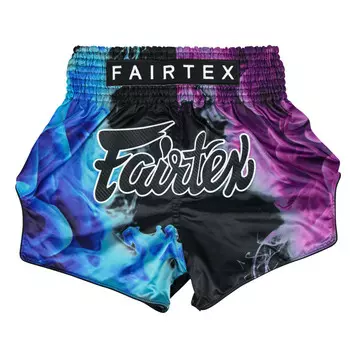 Шорты для тайского бокса Fairtex Bs1951 Black Tech House, размер 4XL, черный