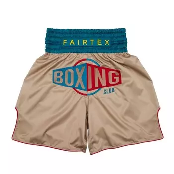 Шорты для тайского бокса Fairtex BT2010 Vintage, размер S, хаки