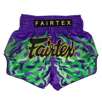 Шорты для тайского бокса Fairtex Jo Nattawut Limited Edition, размер M, фиолетовый