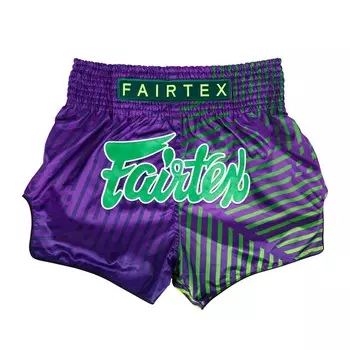 Шорты для тайского бокса Fairtex Racer BS1922, размер M, фиолетовый