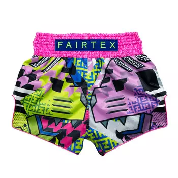 Шорты для тайского бокса Fairtex X Future Lab, размер L, розовый