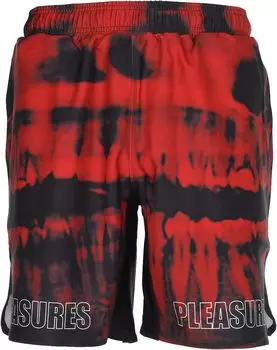 Шорты для тренировки зубов Pleasures, красный