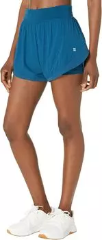 Шорты для тренировочного дня Sweaty Betty, цвет Colossal Blue