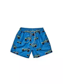 Шорты для волейбола Little Boy's Surf Safari Snapper Rock, синий