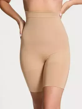 Шорты до середины бедра Seamless Shaping Victoria'S Secret, цвет Praline