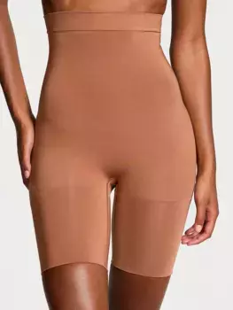 Шорты до середины бедра Seamless Shaping Victoria'S Secret, цвет Caramel