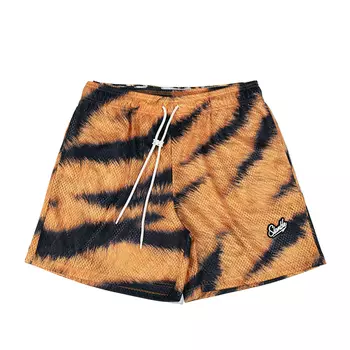 Шорты до середины бедра унисекс Slamble, Pink Leopard